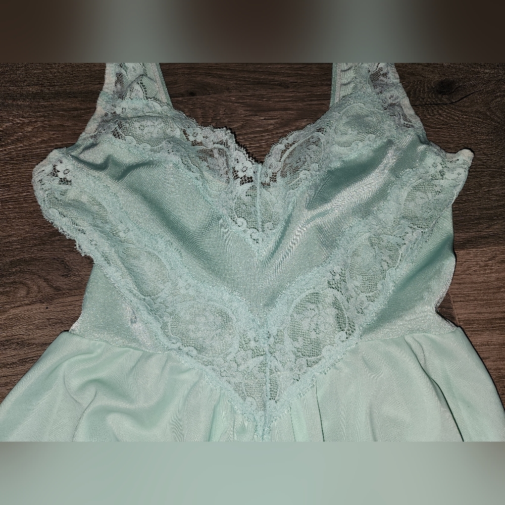 Vintage long lingerie night dress